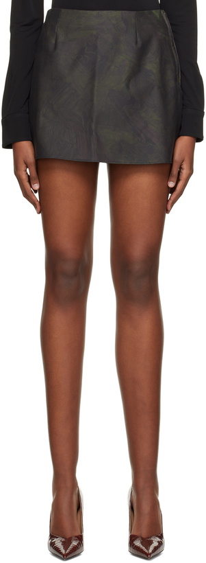 Photo: Puppets and Puppets Black Thermochromic Mini Skirt