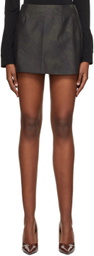Puppets and Puppets Black Thermochromic Mini Skirt