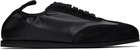 Ann Demeulemeester Black Sami Low-Top Boxing Sneakers