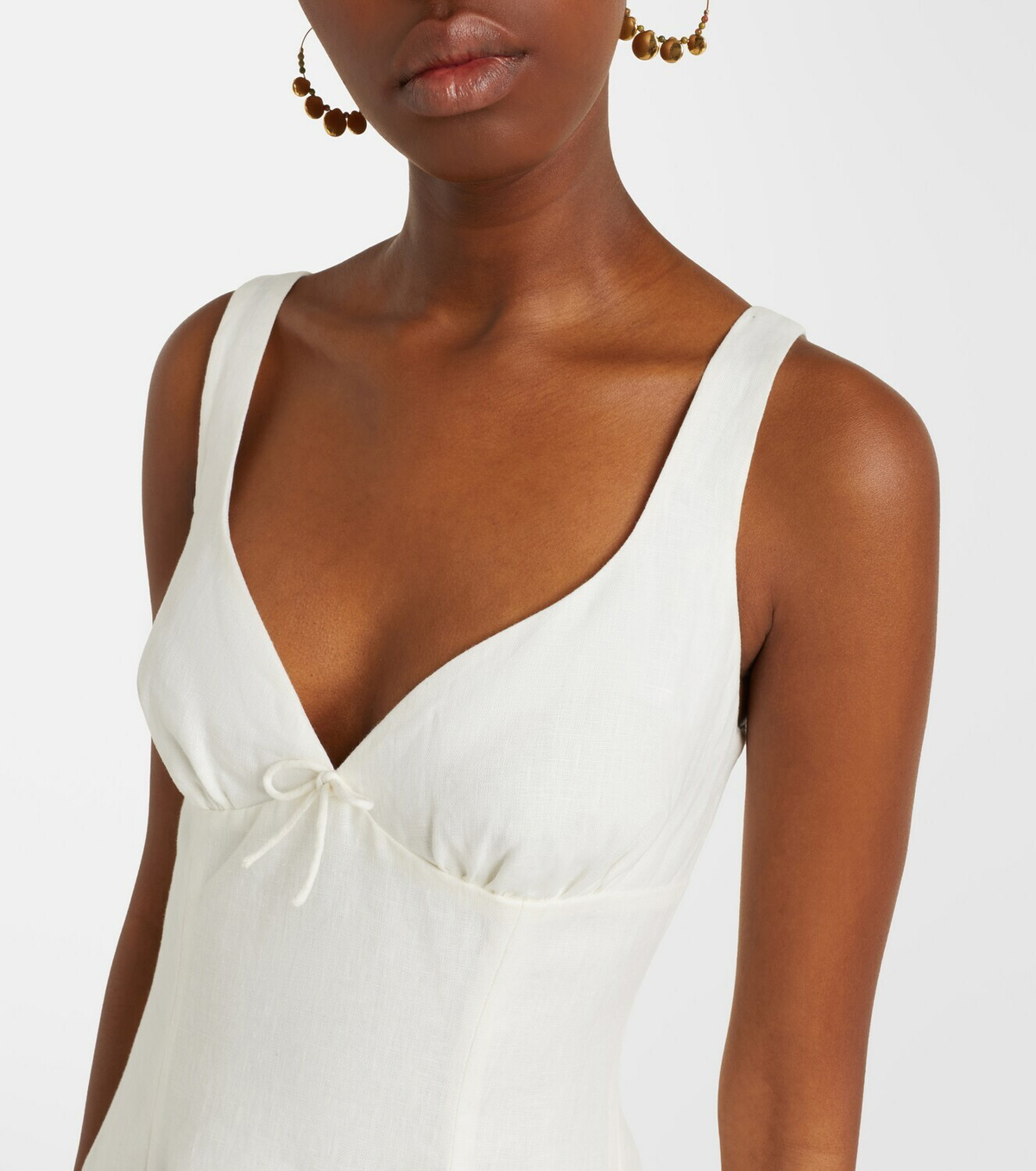 Faithfull Adalee linen midi dress