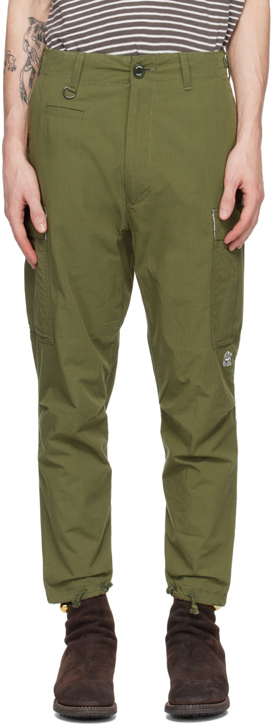 the Shepherd UNDERCOVER Khaki Cinch Tab Cargo Pants