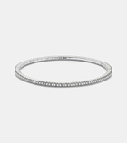 Bucherer Fine Jewellery Stretchy 18kt white gold bracelet with diamonds