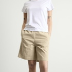 Nothing Written Women's Cotton Corduroy Shorts in Macadamia