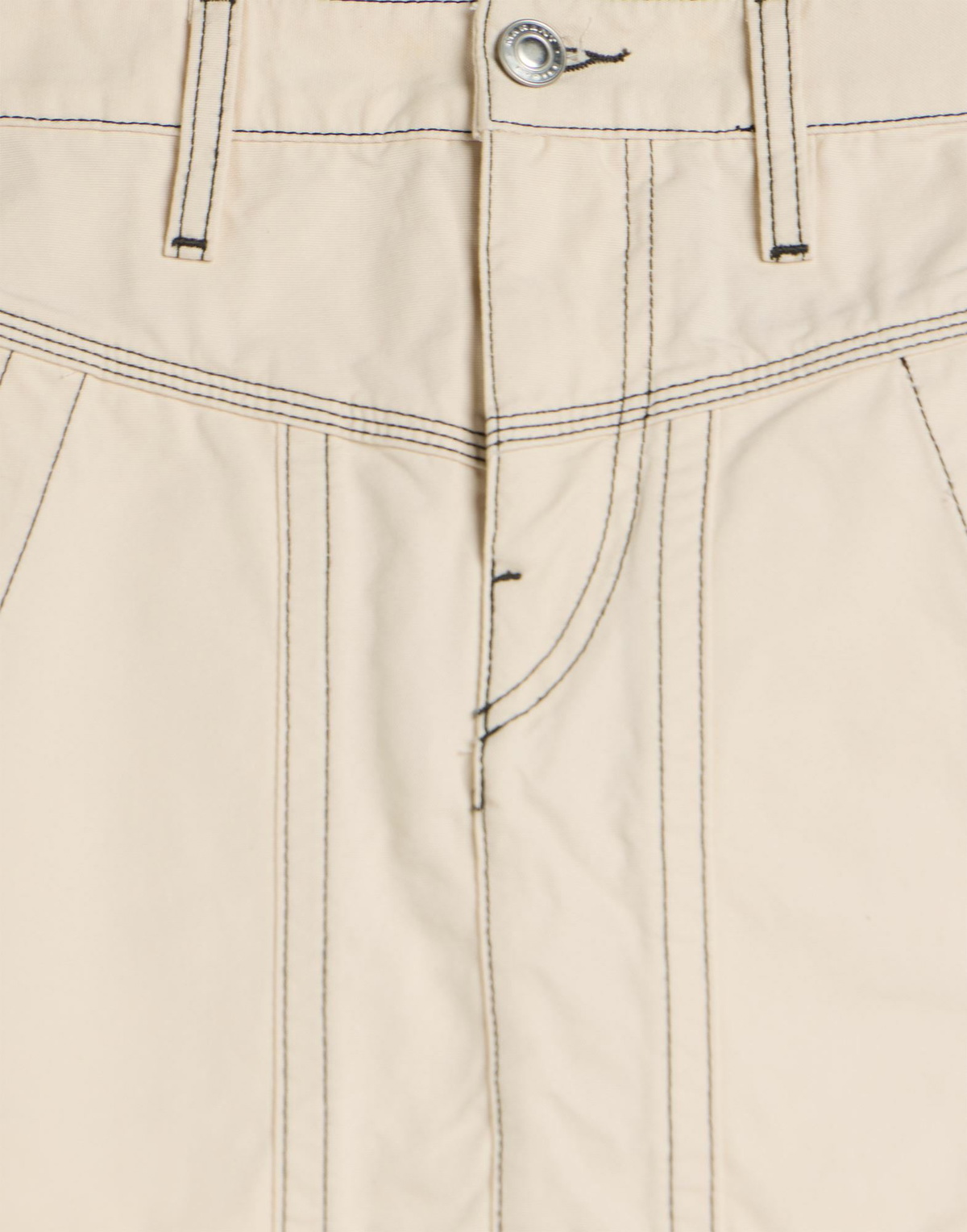 Marant Étoile Womens Mini skirt Cream