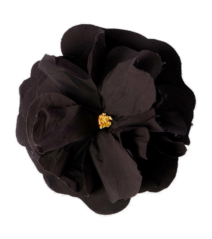 Photo: Dolce&Gabbana Floral poplin brooch