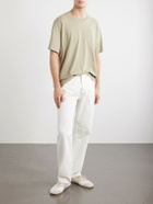 Frescobol Carioca - Dinis Linen-Blend T-Shirt - Green