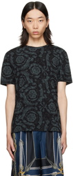 Versace Underwear Black Barocco T-Shirt