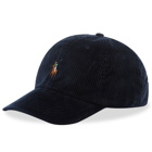 Polo Ralph Lauren Men's Cord Baseball Cap in Hunter Navy