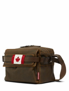 DSQUARED2 Canadian Flag Canvas Crossbody Bag