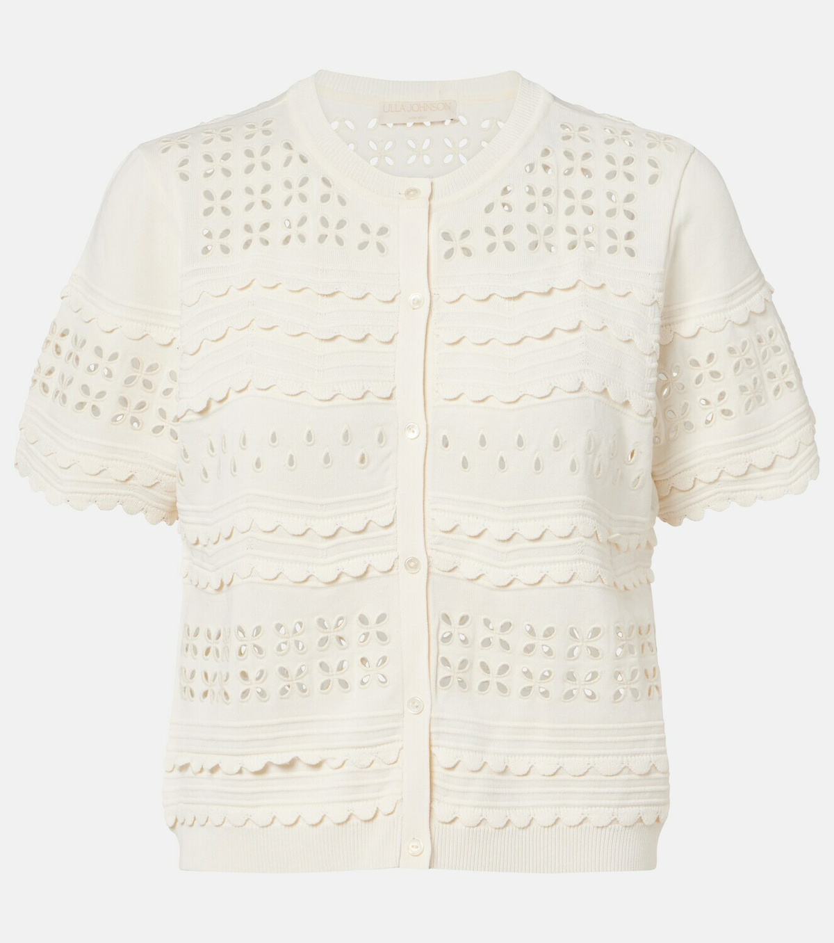 Ulla Johnson Abriana eyelet cardigan