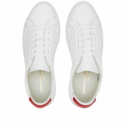 Woman by Common Projects Women's Retro Low Sneakers in White/Red