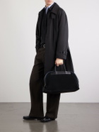 Bleu de Chauffe - Sac Voyage Leather-Trimmed Suede Weekend Bag