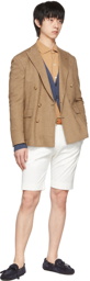 Ralph Lauren Purple Label Brown Hadley Blazer