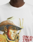 One of these Days TOMORROW NEVER KNOWS TSHIRT White Mens Shortsleefe