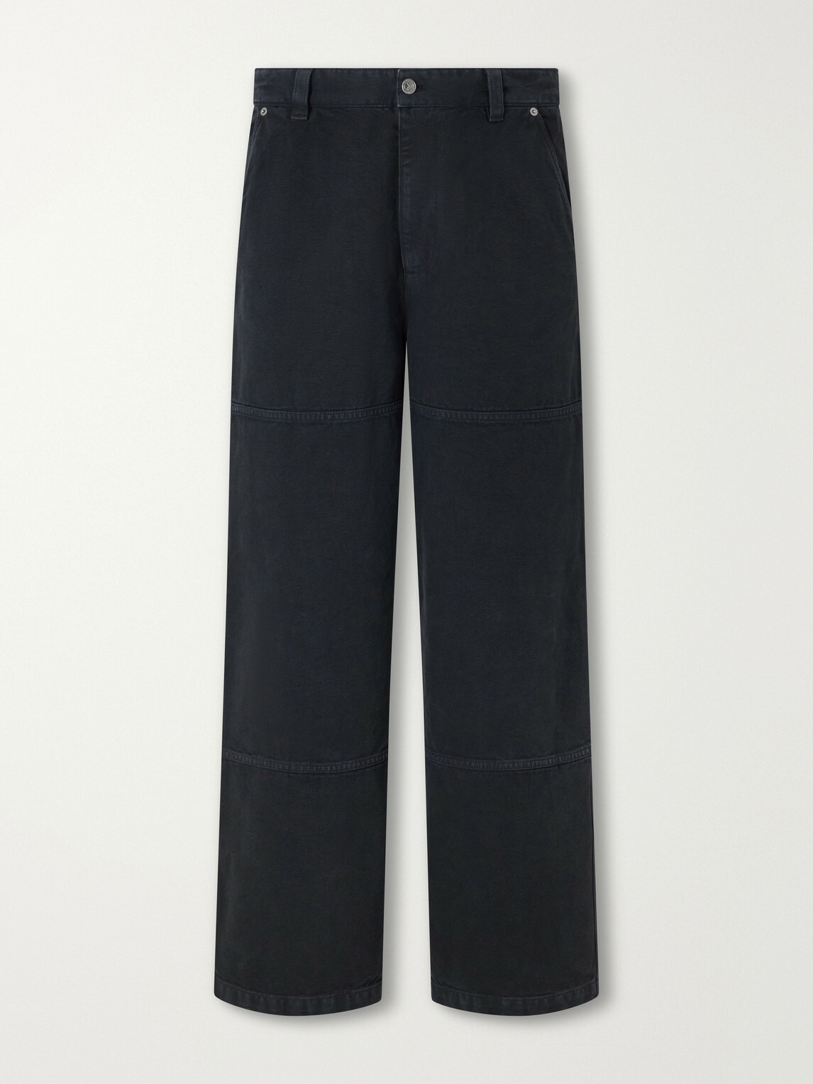 A.P.C. - Don Wide-Leg Panelled Jeans - Black