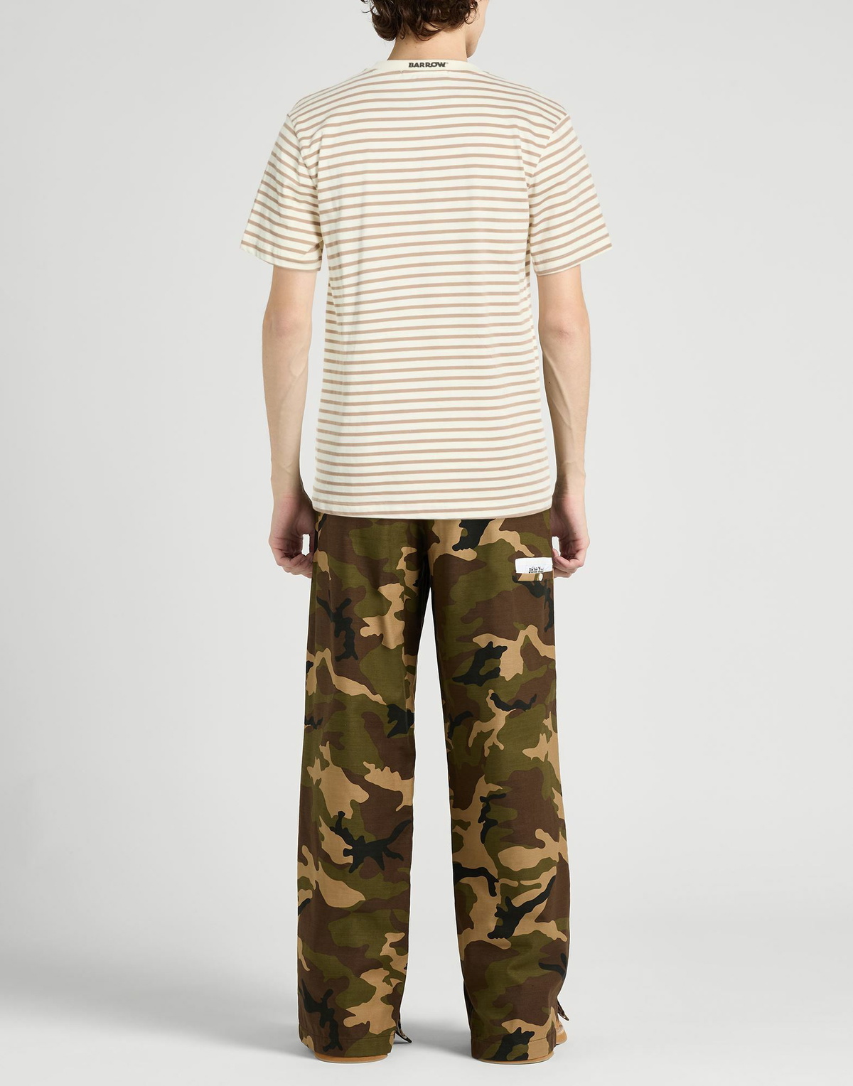 Barrow Mens T-shirt Khaki