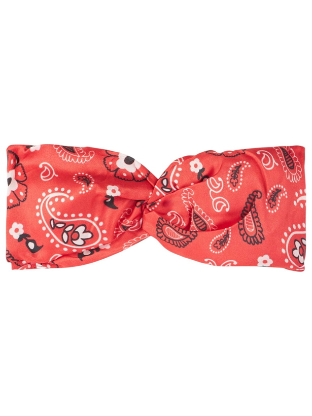 Photo: MC2 Saint Barth Woman Red Bandanna Hairband