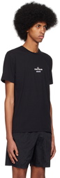 Stone Island Black Graphic T-Shirt