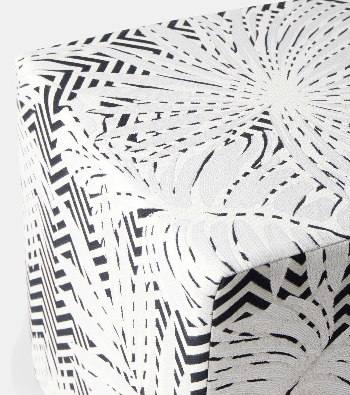 Missoni Ombre floral pouf