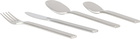 Service Projects Silver Canteen Brushed Flatware Set, 16 pcs