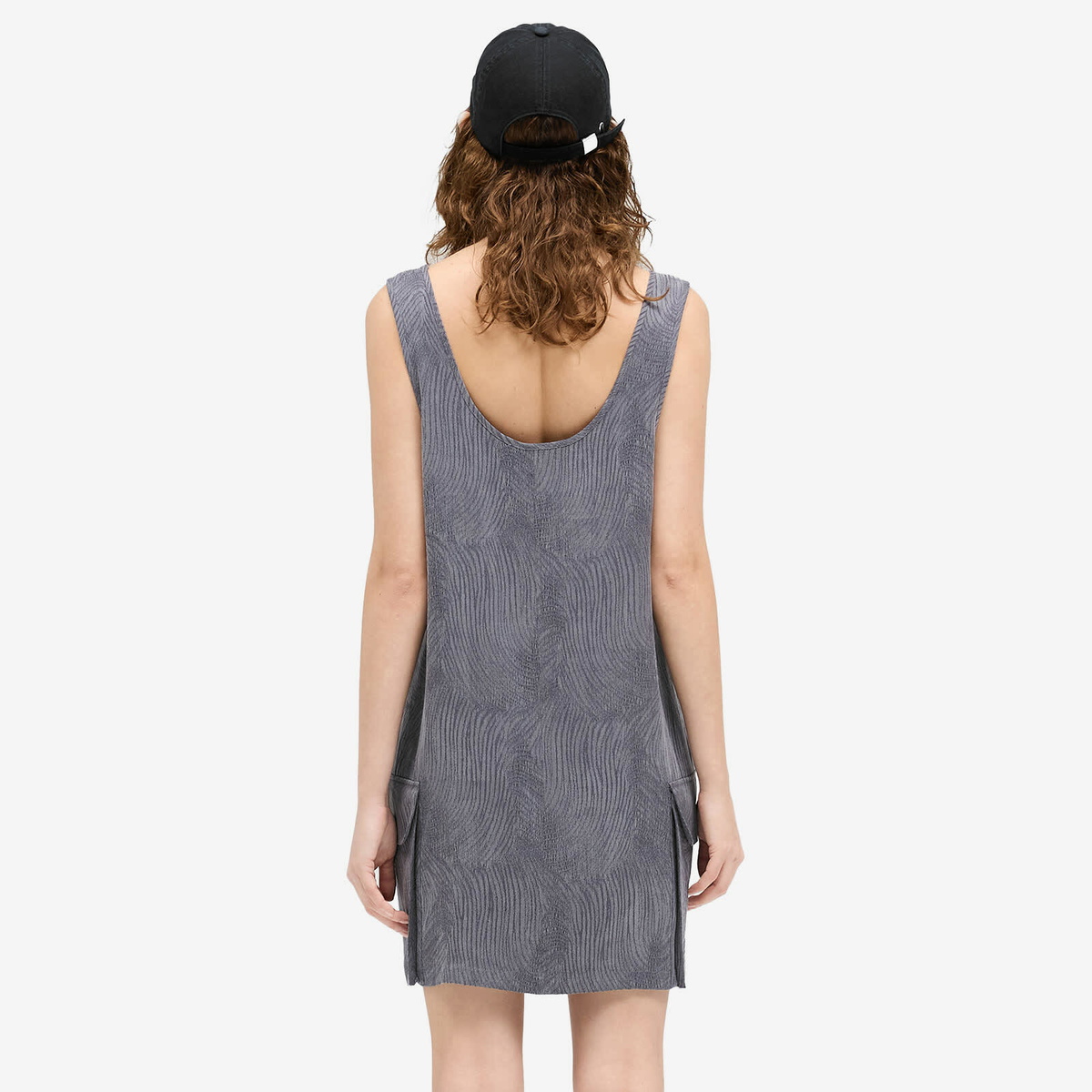Represent Women's Swirl Mini Dress in Jet Black