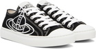 Vivienne Westwood Black Plimsoll Low Top 2.0 Sneakers