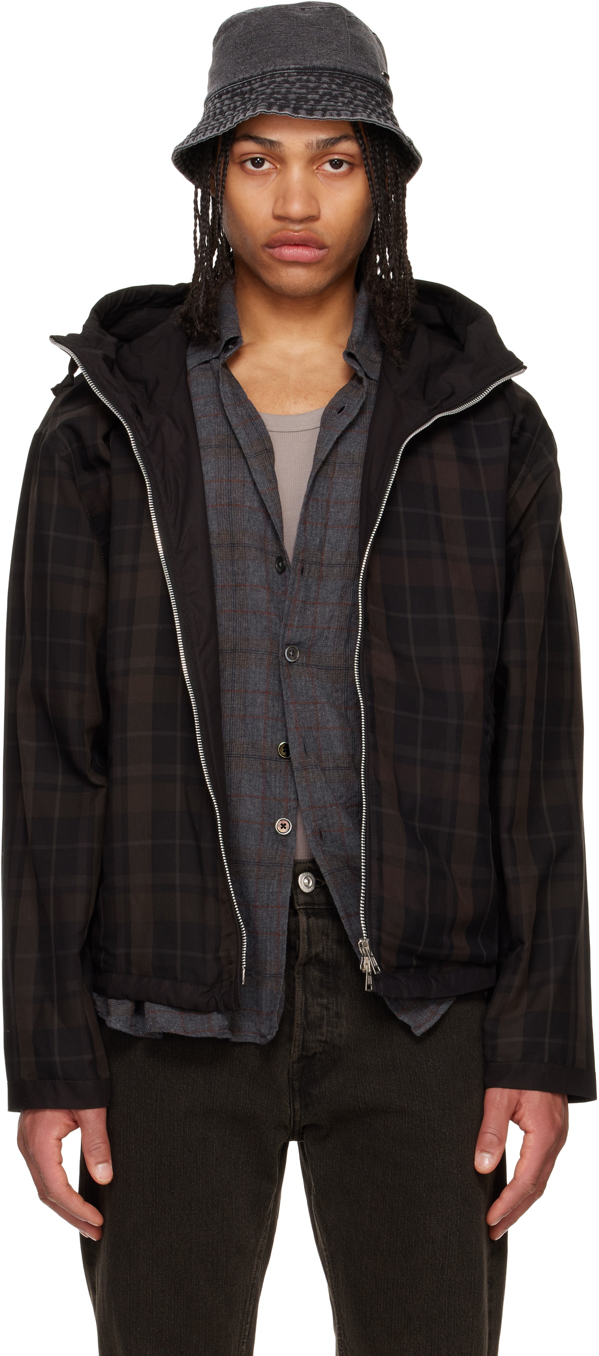 OUR LEGACY Black & Brown Riviera Jacket Our Legacy
