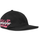 Off-White - Printed Cotton-Twill Baseball Cap - Men - Black