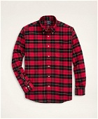 Brooks Brothers Men's Big & Tall Portuguese Flannel Shirt | Red/Black