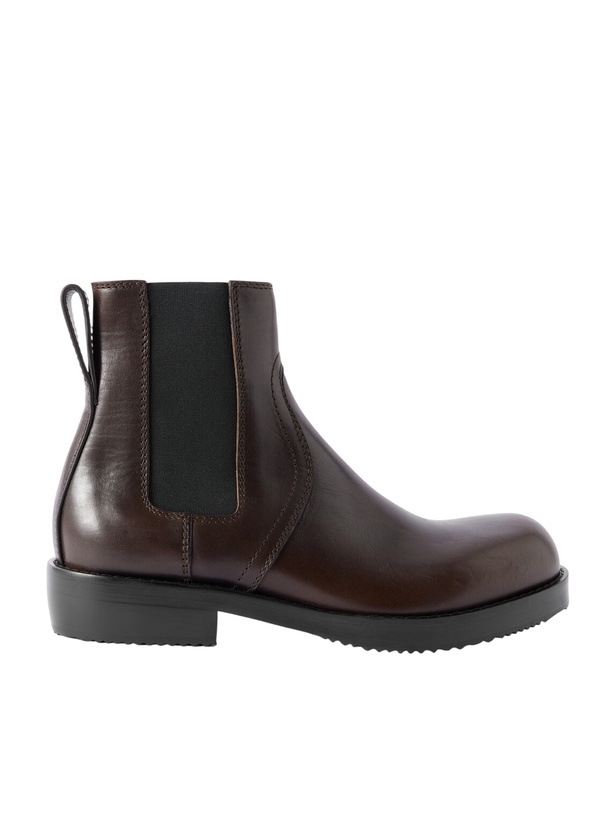 Photo: Dries Van Noten - Leather Chelsea Boots - Brown