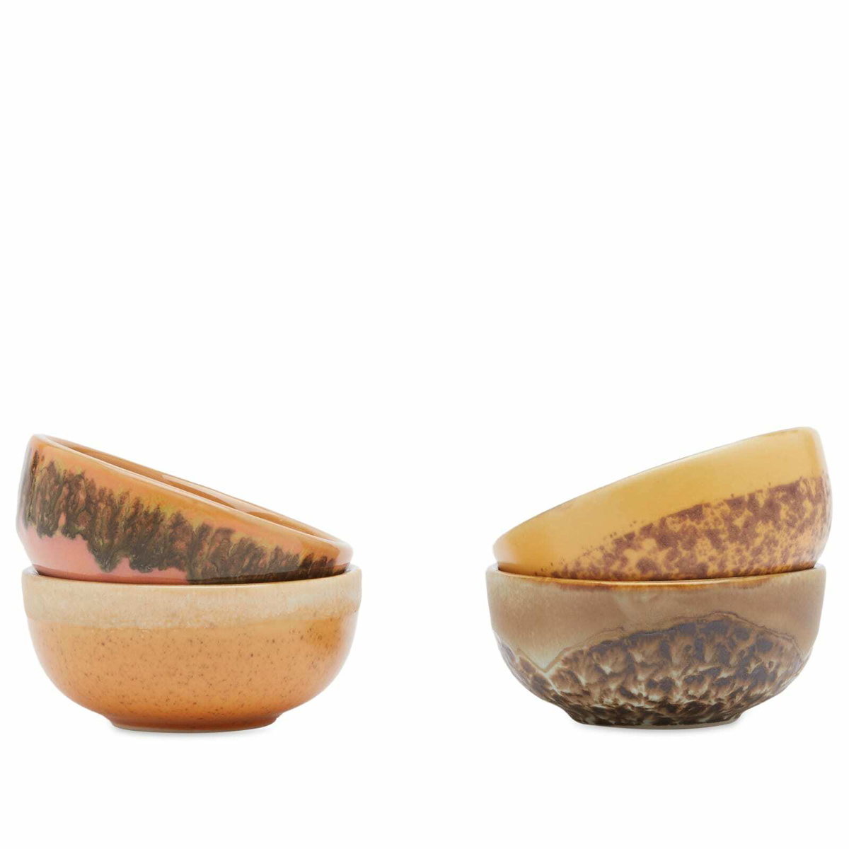 HKLiving XS Bowls - Set of 4 in Marine 