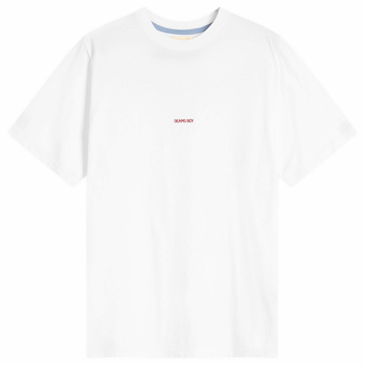 Beams Boy Women's Crew T-Shirt in Off White