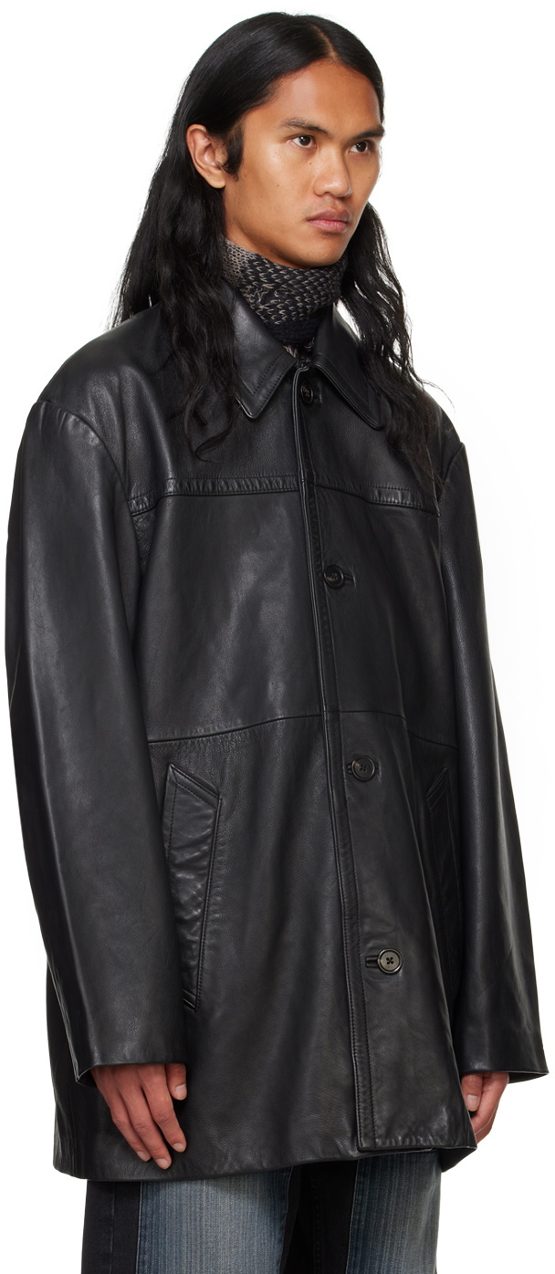 HOPE Black Delusion Leather Jacket HOPE