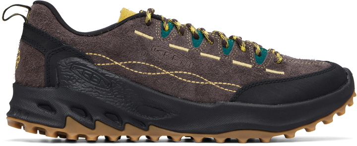 Photo: KEEN Brown & Yellow Jasper Zionic Sneakers