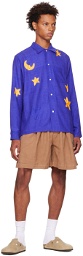 Sky High Farm Workwear Blue Star Shirt