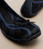 Balenciaga Ballet canvas ballet flats