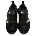 Prada Black Strap Sneakers