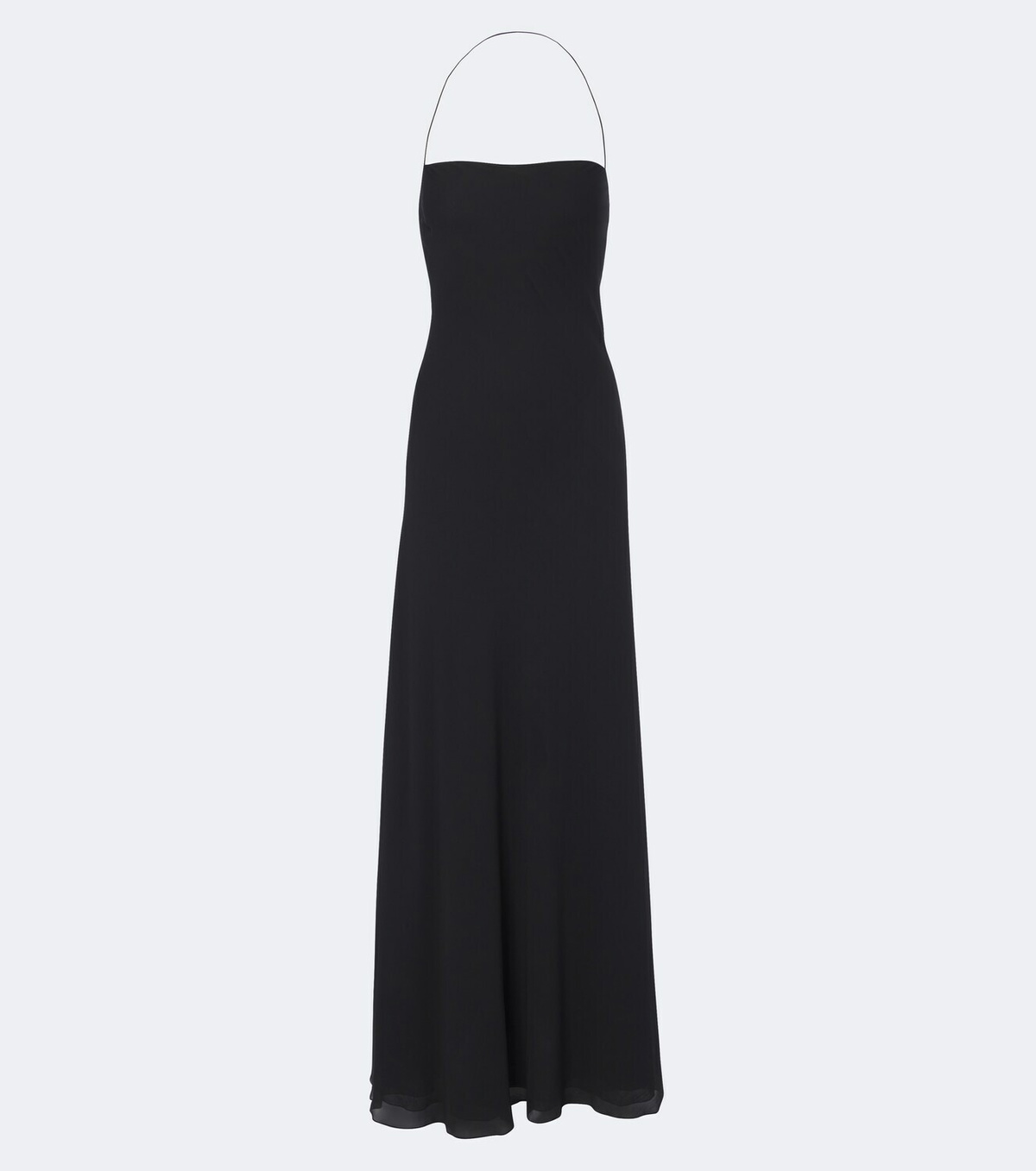 The Row Javier silk georgette gown