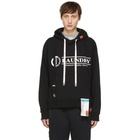 Miharayasuhiro Black Suspenders Hoodie