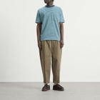 Beams Plus Men's Multi Stripe Pocket T-Shirt in Green