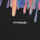 and wander Mirror Printed T-Shirt in Black