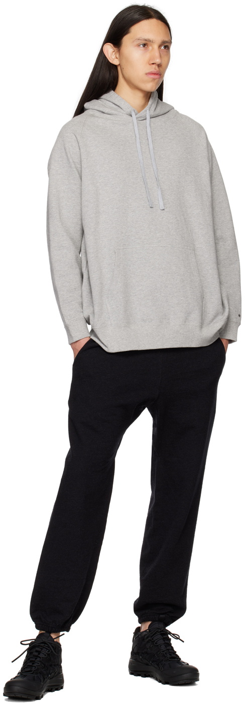 Lounge Drawstring Hoodie - Black