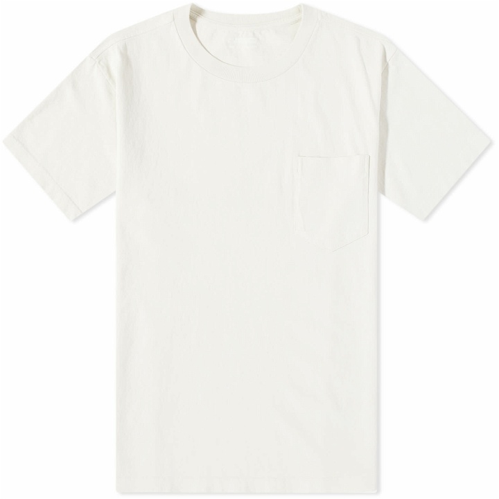 Photo: Lady White Co. Men's Balta Pocket T-Shirt in Off White