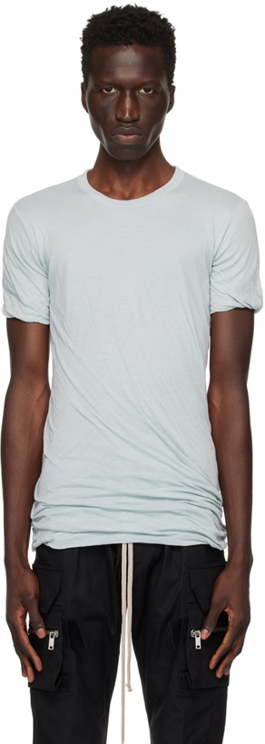 Photo: Rick Owens Blue Porterville Double T-Shirt