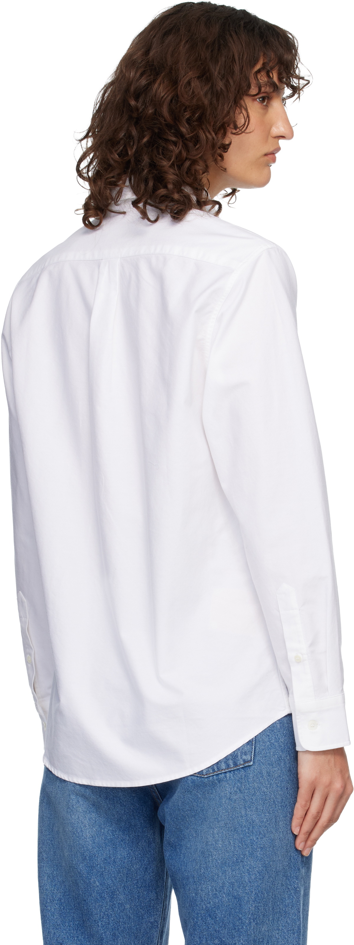 A.P.C. White Kayla Shirt