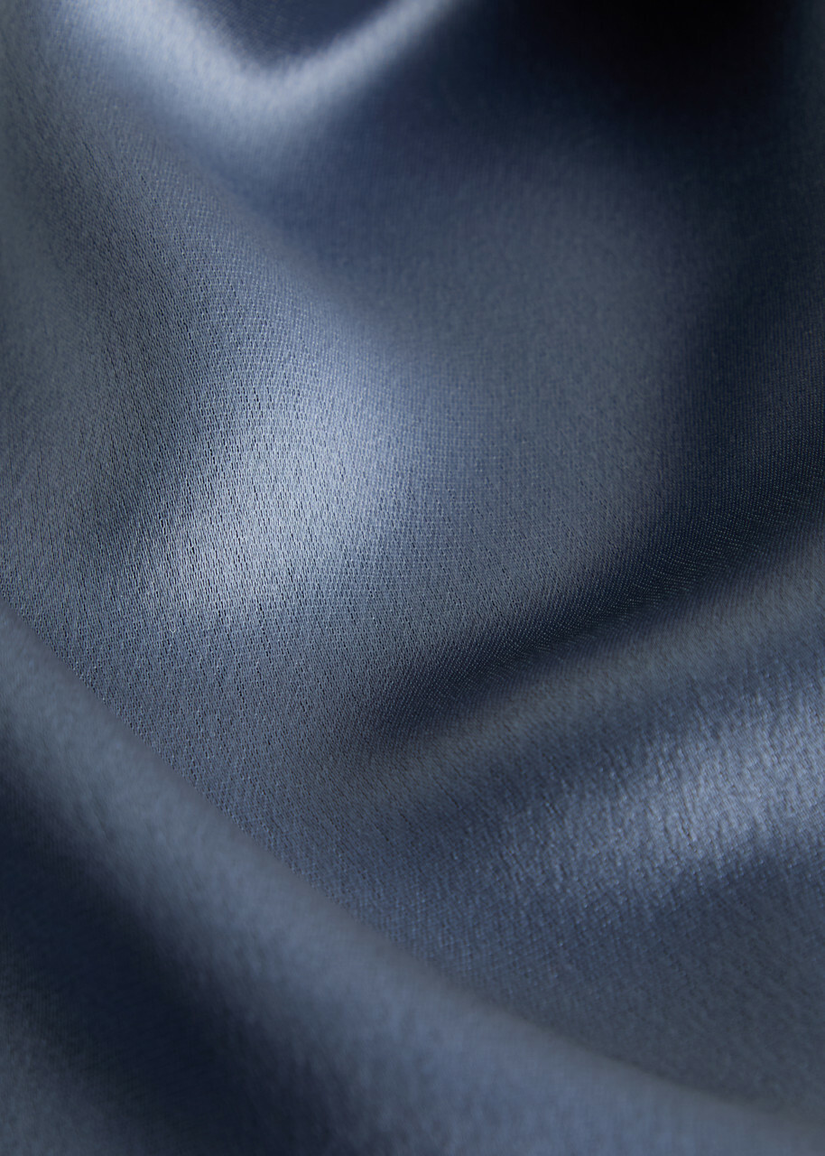 BY Malene Birger Cicie Satin top Blue