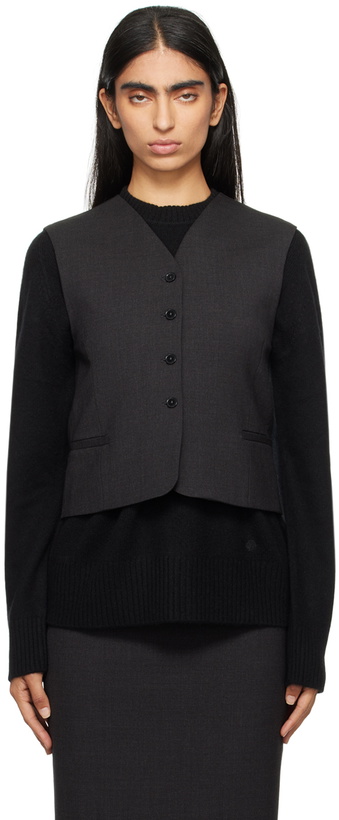 Photo: Loulou Studio Gray Teora Vest