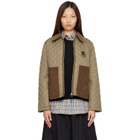 Barbour Khaki Aylesby Quilted Jacket
