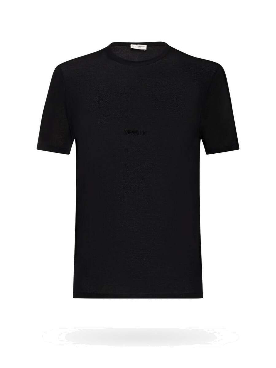 Saint Laurent T Shirt Black Mens Saint Laurent