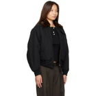 Nothing Written Black Maison Pilot Jacket